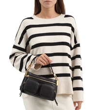 COCCINELLE HYLE Small dual-purpose leather bag CUIR - Women’s Bags - 4