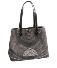 GATTINONI PLANETARIUM Shoulder Shopper Bag monochrom lt grey/black - Women’s Bags - 2