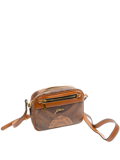 PLANETARIUM Shoulder bag with pocket monocromat.dk brow/tan - Women&rsquo;s Bags