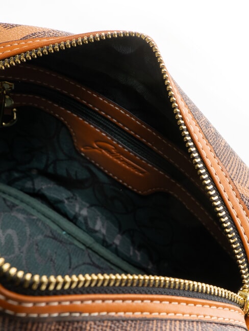 PLANETARIUM Shoulder bag with pocket monocromat.dk brow/tan - Women&rsquo;s Bags