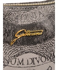 GATTINONI PLANETARIUM Crescent hobo bag with shoulder strap monochrom lt grey/black - Women&rsquo;s Bags - 3