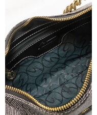 GATTINONI PLANETARIUM Crescent hobo bag with shoulder strap monochrom lt grey/black - Women&rsquo;s Bags - 5