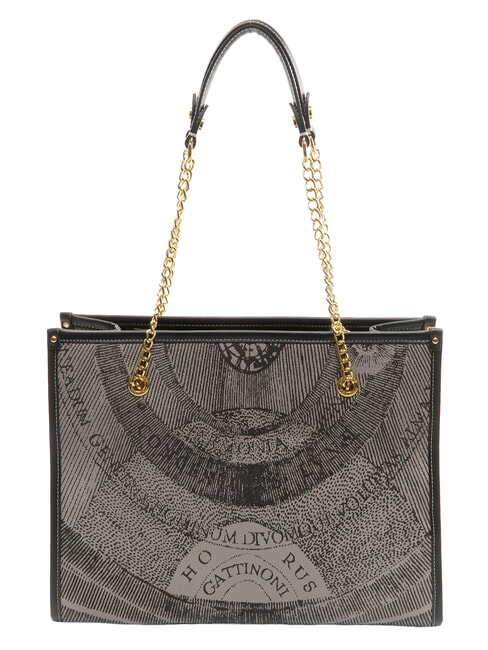 PLANETARIUM Chain Handle Shoulder Bag monochrom lt grey/black - Women&rsquo;s Bags