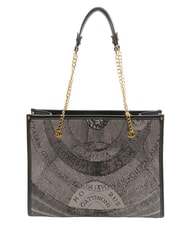 GATTINONI PLANETARIUM Chain Handle Shoulder Bag monochrom lt grey/black - Women&rsquo;s Bags - 4