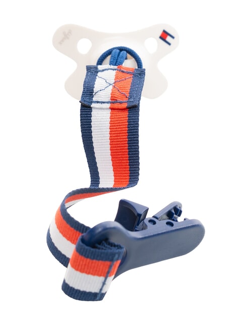 TH Set of 2 pacifiers + chain white - Rompers and baby outfits