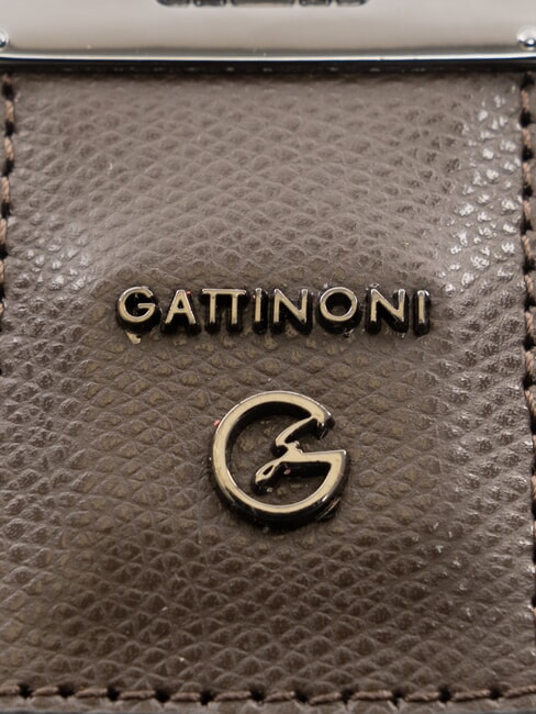 PLANETARIUM Leather keychain dark brown - Key holders