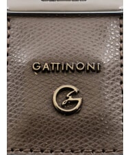 GATTINONI PLANETARIUM Leather keychain dark brown - Key holders - 3