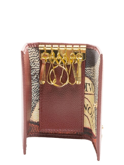 PLANETARIUM Key Case burgundy/planetarium print - Key holders