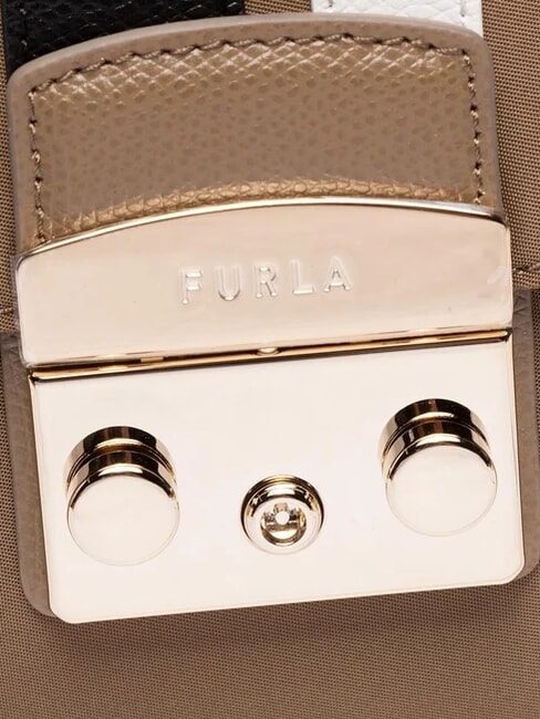 METROPOLIS Mini shoulder bag mud+black+talc h - Women’s Bags