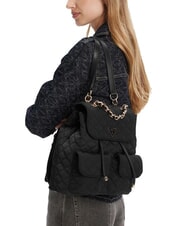 GUESS POWER PLAY 2  Women's Backpack BLACK - Women’s Bags - 5