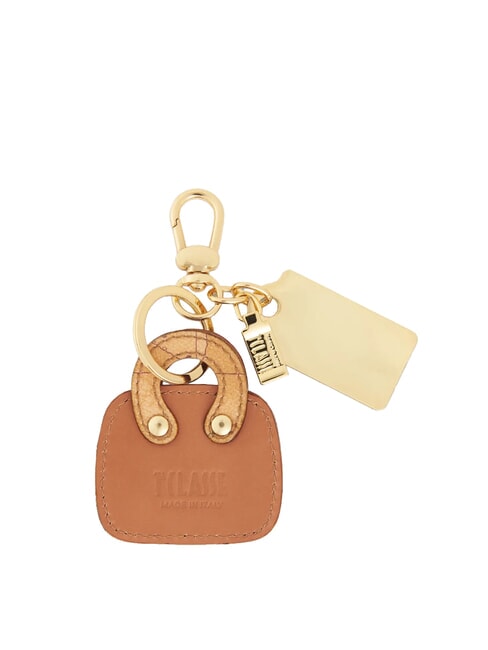 GEO CLASSIC Minibag charm keychain NATURAL - Key holders