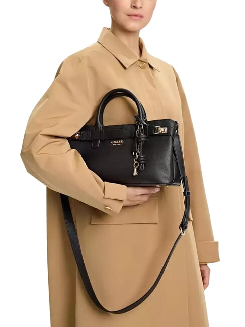 GREGORIA Medium handbag with shoulder strap BLACK - Women’s Bags