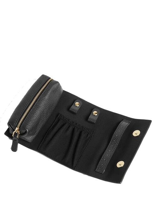 JEWELRY BOX Leather jewelry pouch Black - Sachets & Travels Cases