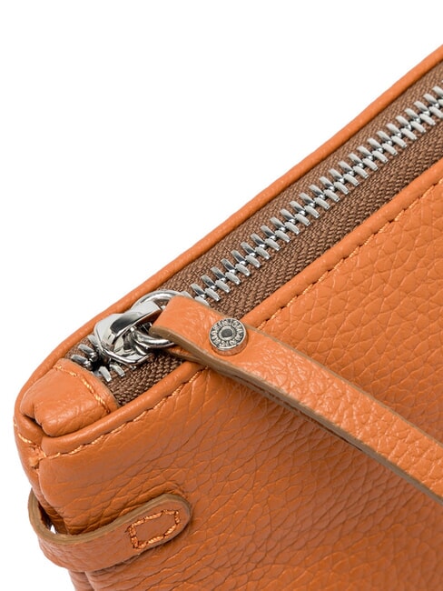 HERMY Leather envelope bag with shoulder strap spice - Women&rsquo;s Bags