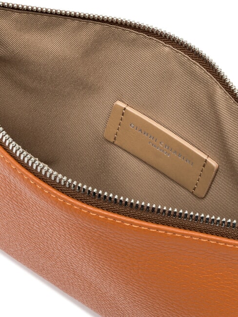 HERMY Leather envelope bag with shoulder strap spice - Women&rsquo;s Bags