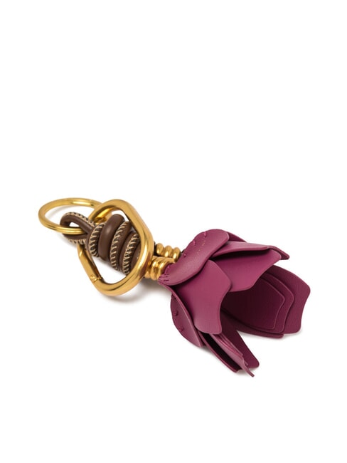 PC CHARMS Keychain with flower charm desert flower - Key holders