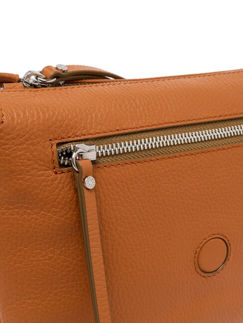 THREE Shoulder bag, in leather spice - Women&rsquo;s Bags