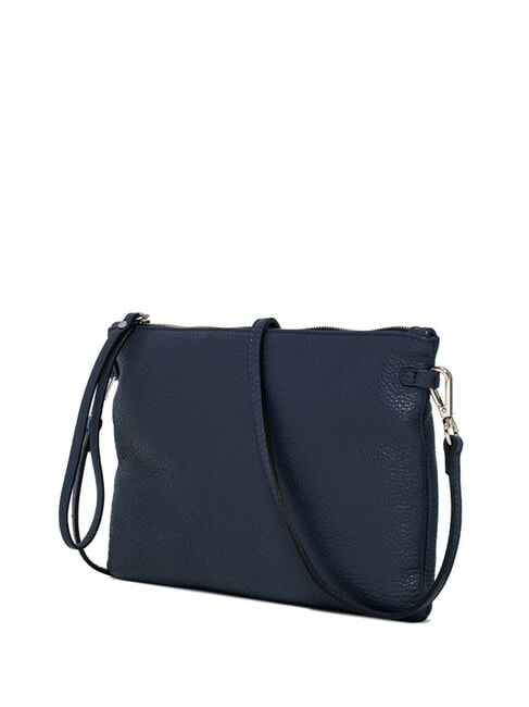 HERMY Leather envelope bag with shoulder strap BLUE - Women&rsquo;s Bags