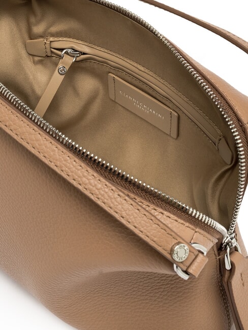 ALIFA Leather bag with shoulder strap clay - Women’s Bags