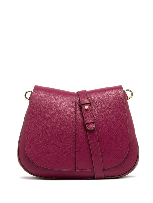 HELENA ROUND Leather bag with double shoulder strap desert flower - Women&rsquo;s Bags