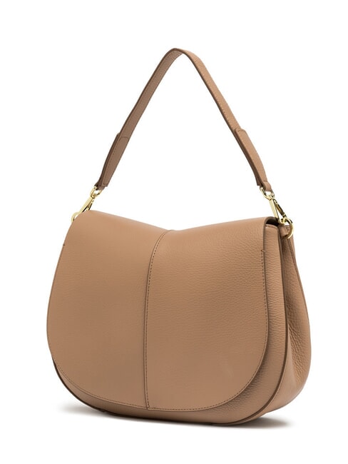HELENA ROUND Small leather shoulder bag clay - Women&rsquo;s Bags