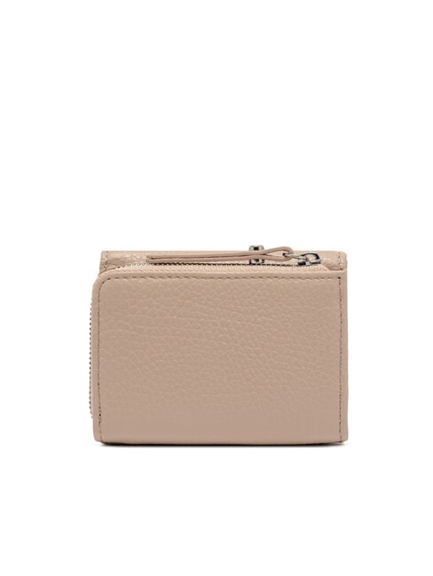 WALLETS GRAIN Small hammered leather wallet pink salt - Women’s Wallets