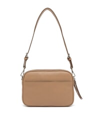 GIANNI CHIARINI CARRE Leather shoulder bag with shoulder strap clay - Women’s Bags - 3