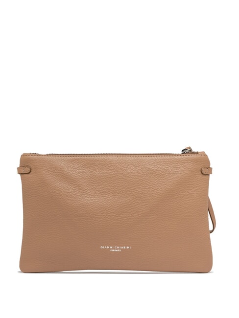 HERMY Leather envelope bag with shoulder strap clay - Women&rsquo;s Bags