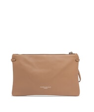 GIANNI CHIARINI HERMY Leather envelope bag with shoulder strap clay - Women&rsquo;s Bags - 3