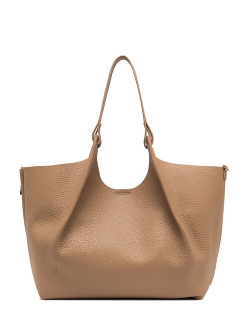DUA Large leather shoulder bag clay - Women&rsquo;s Bags