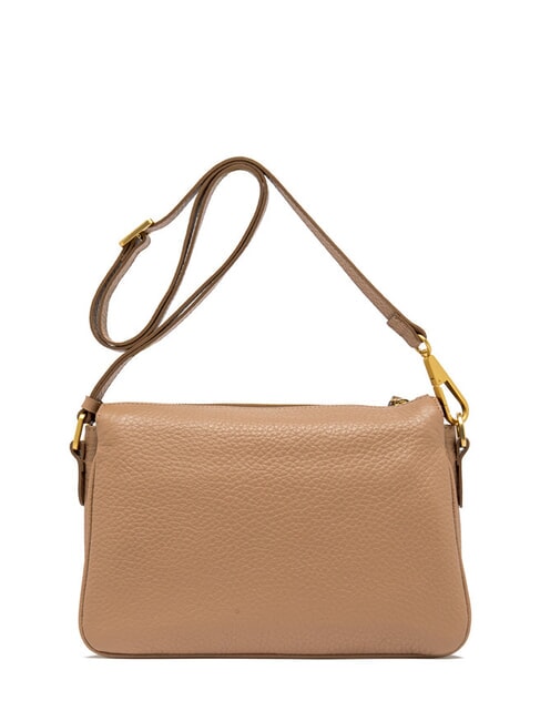 BROOKE Hammered leather shoulder bag clay - Women’s Bags