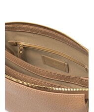 GIANNI CHIARINI BROOKE Hammered leather shoulder bag clay - Women’s Bags - 5