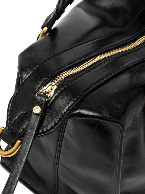 ROXY Leather handbag with shoulder strap Black - Women’s Bags