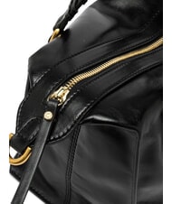 GIANNI CHIARINI ROXY Leather handbag with shoulder strap Black - Women’s Bags - 4