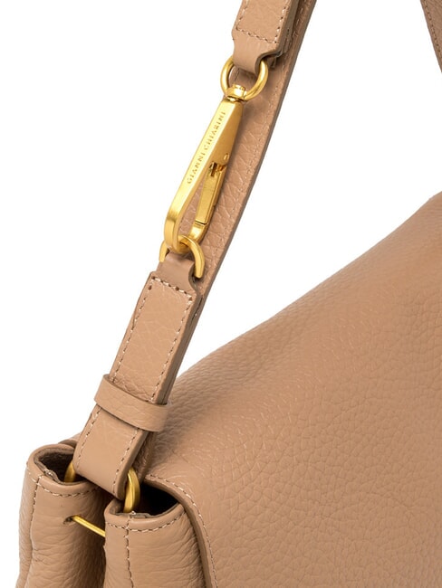 CECILE Hammered leather shoulder bag clay - Women’s Bags