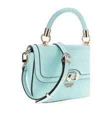 GUESS ORLINA Small handbag with shoulder strap marine water - Women’s Bags - 3