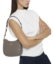 GUESS TAMSIN  Shoulder bag dark taupe - Women’s Bags - 4