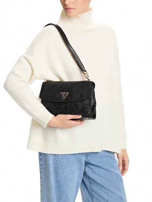 CRESIDIA II Shoulder bag with flap black logo - Women’s Bags