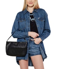 GUESS VIKKY II Shoulder Tote Bag BLACK - Women’s Bags - 5