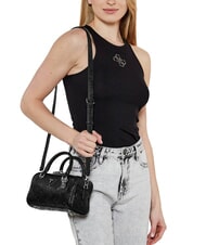 GUESS CRESIDIA Mini Handbag, with shoulder strap BLACK - Women’s Bags - 4
