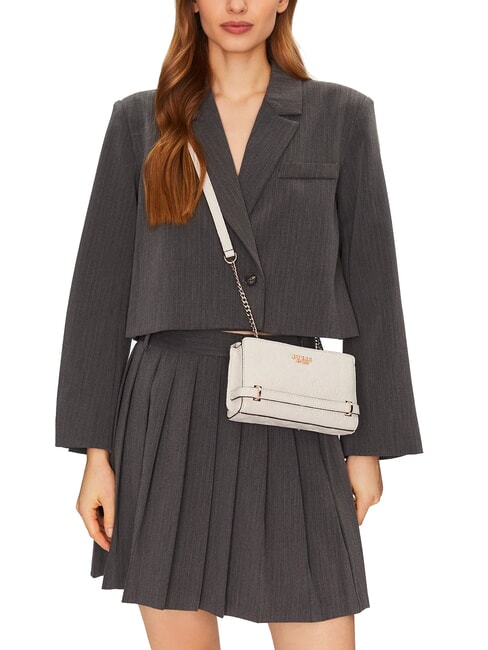 ZARELA  Shoulder bag off white logo - Women’s Bags