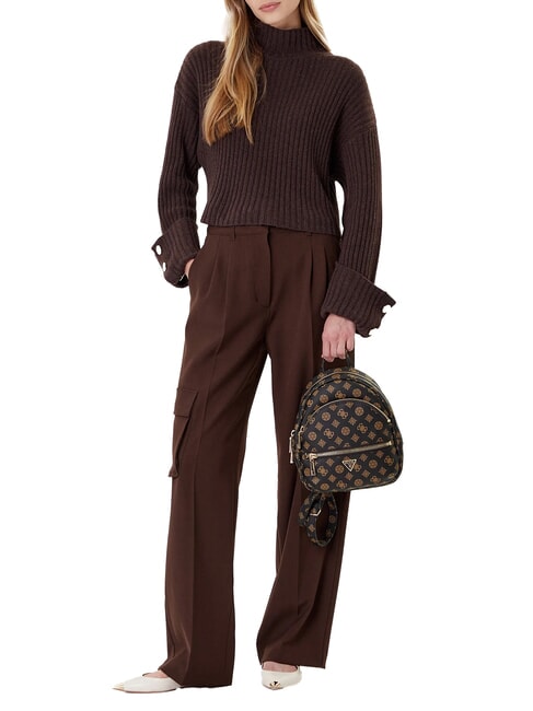 MANHATTAN 2 Small 4G peony logo backpack vikky large roo tote bag mochalog - Women&rsquo;s Bags