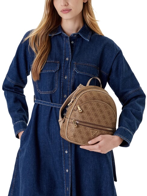 MANHATTAN 2 Small 4G peony logo backpack MILK LOGO - Women&rsquo;s Bags