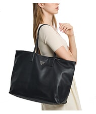 GUESS ECO VICTORIA  Shoulder bag BLACK - Women’s Bags - 7