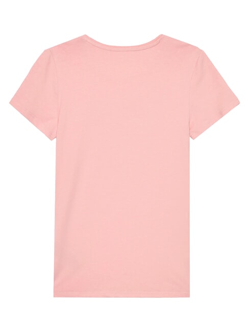 KIDS Short-sleeved T-shirt with rhinestones sweet pink - Child T-shirt