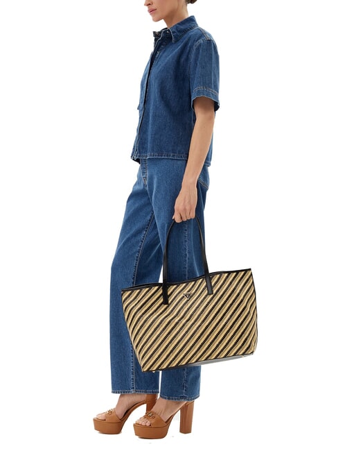 VIKKY II  Shoulder bag natural / black - Women’s Bags