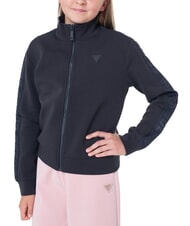 GUESS ACTIVE KIDS Full zip sweatshirt blue graphite grey - Baby Sweatshirt - 4