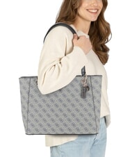 GUESS NOELLE 2  Shoulder Tote Bag slate logo - Women&rsquo;s Bags - 5