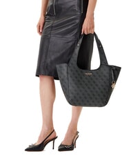 GUESS CALISTA 4G Shoulder bag vikky large roo coalog tote bag - Women’s Bags - 5