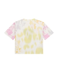 GUESS KIDS MIDI Printed short-sleeved T-shirt shaded flower big ao - Child T-shirt - 2